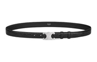 CELINE Medium Triomphe Belt In Taurillon With Triomphe Embossed