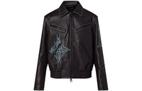 LOUIS VUITTON Lv Fall Series Leather Jacket Men's