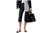 CHANEL Casual Pants Women's Black