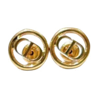 DIOR Metal Earrings Women's Gold
