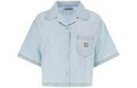 MIU MIU Shirt Women's Light Blue