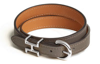 HERMES Wristbands Women's Brown