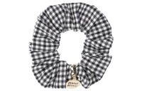 MIU MIU Wool Hair Ties Women's Black