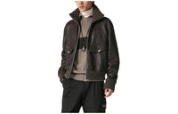 HERMES Jackets Coats Men's Coffee