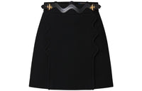 LOUIS VUITTON Casual Short Skirts Women's Black