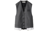 MIU MIU Vests Women's Gray