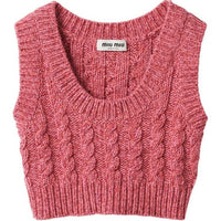 MIU MIU SS24 Knitwear Women's Pink