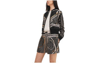 HERMES Jackets Coats Women's Black