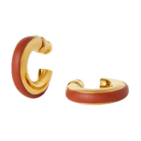 Loro Piana Brass Earrings Women's Gold
