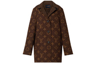 LOUIS VUITTON Raw Monogram Coat
