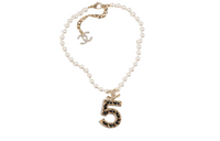 CHANEL Necklaces Women's White