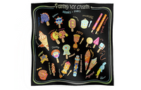 HERMES Silk Scarves Men's Multicolor