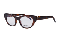 SAINT LAURENT Tortoise-shell Cat-eye Glasses