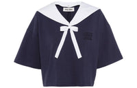 MIU MIU SS22 T-Shirt Women's Blue