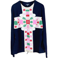 CHANEL Cashmere Sweater Women's Black
