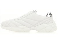 MIU MIU Donna 40 Non slip Lightweight Low Top Casual Shoes Women's White