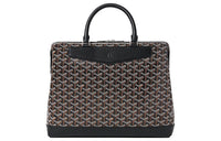 GOYARD Canvas With Leather Laptop Bags Briefcases Handbag Unisex Black