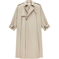 SAINT LAURENT Cotton twill Trench Coat
