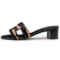 HERMES High Heels Women's Black