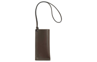 HERMES Epsom Calfskin Eyeglass Pouch Women's Brown