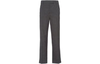 PRADA Mid-Rise Zip-Pocket Cropped Trousers