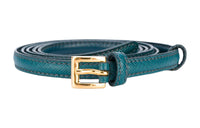 PRADA Leather Belts Unisex Green