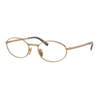PRADA Eyewear Metallic Oval frame Glasses
