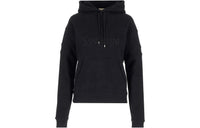 SAINT LAURENT Logo Detailed Drawstring Hoodie