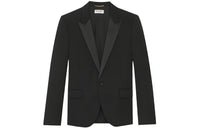 SAINT LAURENT Single-Breasted Buttoned Blazer