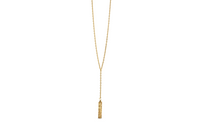 CELINE Gold-Plated Leather Necklaces Unisex Gold