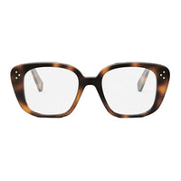 CELINE Plastic Round Eyeglass Frames Women's Brown