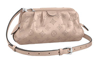 LOUIS VUITTON Scala Cow Leather One Shoulder Crossbody Clutches Mini Women's Pink
