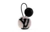 LOUIS VUITTON Lv Cosy Mink Fur Elastic Scrunchy