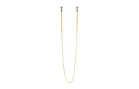 CELINE Eyeglass Chains Unisex Gold