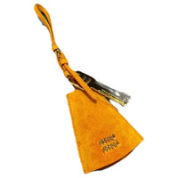 MIU MIU Suede Pendants Women's Yellow