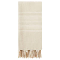 Loro Piana Cashmere Knit Scarves Women's Beige