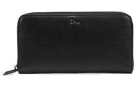 DIOR Leather Wallet Regular Men's Black