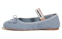 MIU MIU Mary Jane Shoes Women's Blue