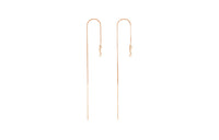 SAINT LAURENT Metal Stud Earrings Women's