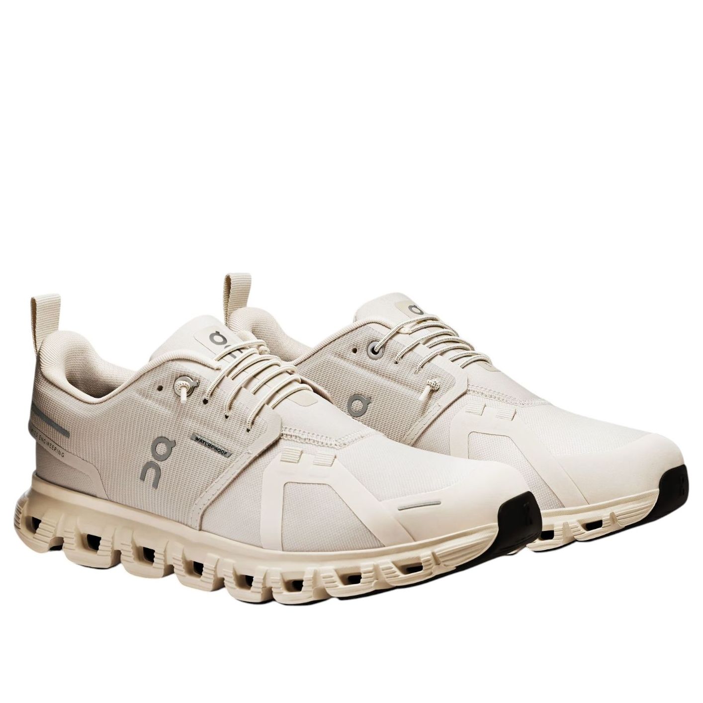 (WMNS) On Running Cloud 6 Waterproof 'Pearl Cream' 3WF10053036