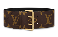 LOUIS VUITTON Oversized Buckle 90mm Belt