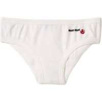 MIU MIU x PETIT BATEAU SS25 Underpants Women's White