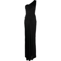 SAINT LAURENT One shoulder Ruched Dress