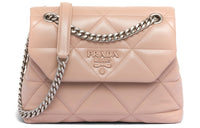 PRADA Spectrum Nappa Leather Crossbody Bag Shoulder Bag Women's Light Pink