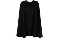 SAINT LAURENT Cape-style Cut Out Dress