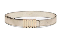 DIOR Individual Trendy Smooth Buckle Logo Women's