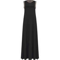 DIOR Sleeveless Dress Women's Black