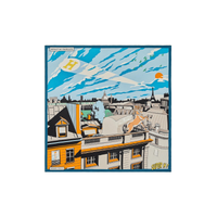 HERMES Silk Silk Scarves Women's