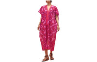 HERMES Short-Sleeved Dresses Women's Pink