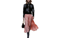 CHANEL Casual Long Skirts Women's Pink